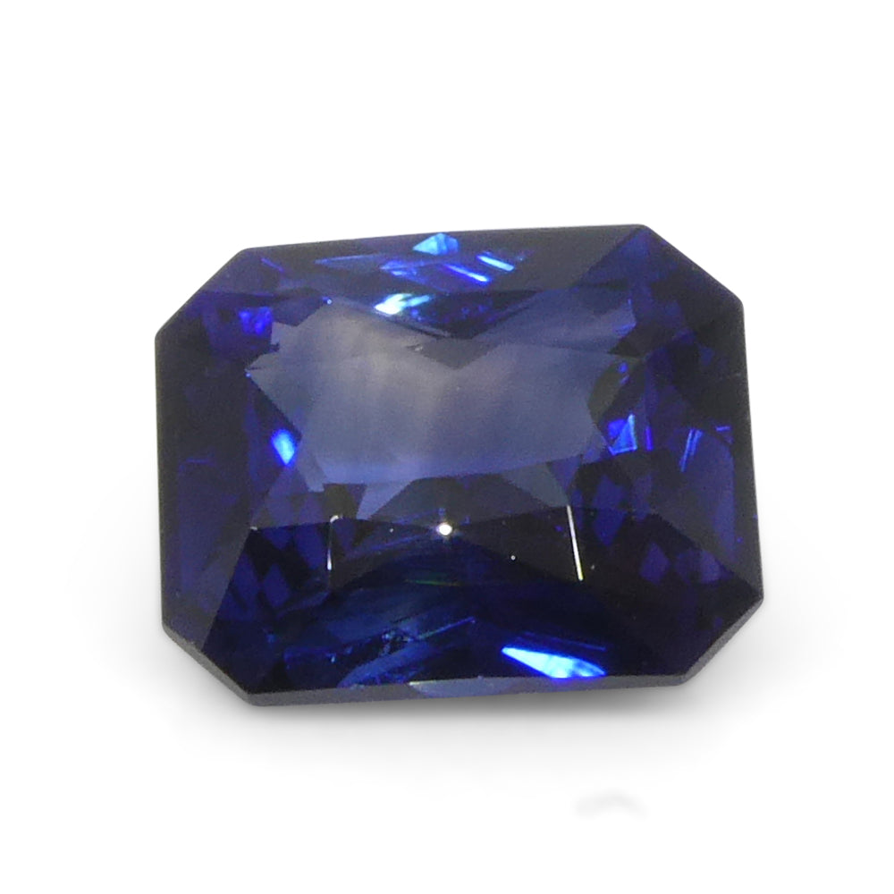 1.59ct Octagonal/Emerald Cut Blue Sapphire from Sri Lanka - Skyjems Wholesale Gemstones