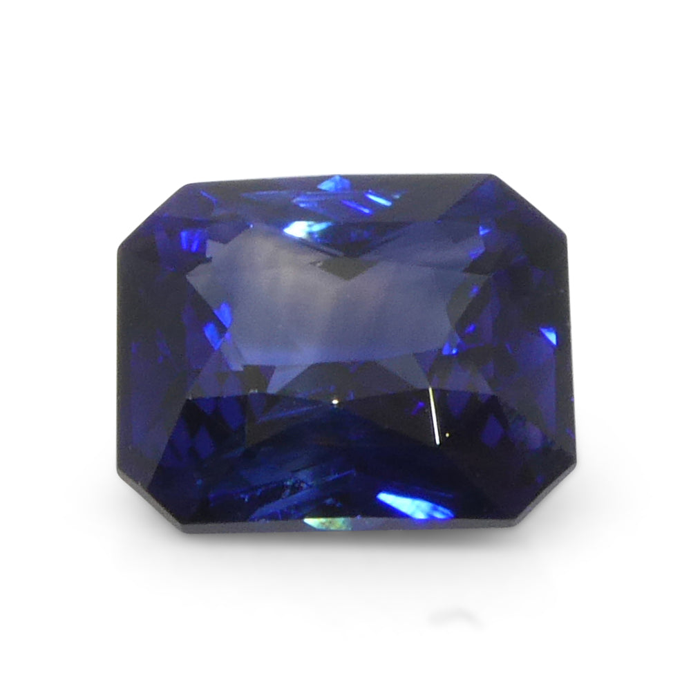 1.59ct Octagonal/Emerald Cut Blue Sapphire from Sri Lanka - Skyjems Wholesale Gemstones