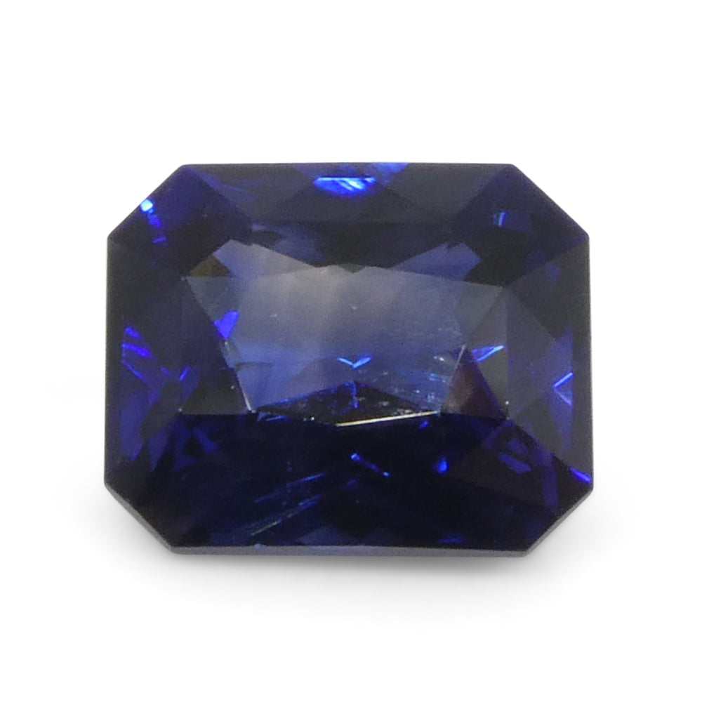 1.59ct Octagonal/Emerald Cut Blue Sapphire from Sri Lanka - Skyjems Wholesale Gemstones