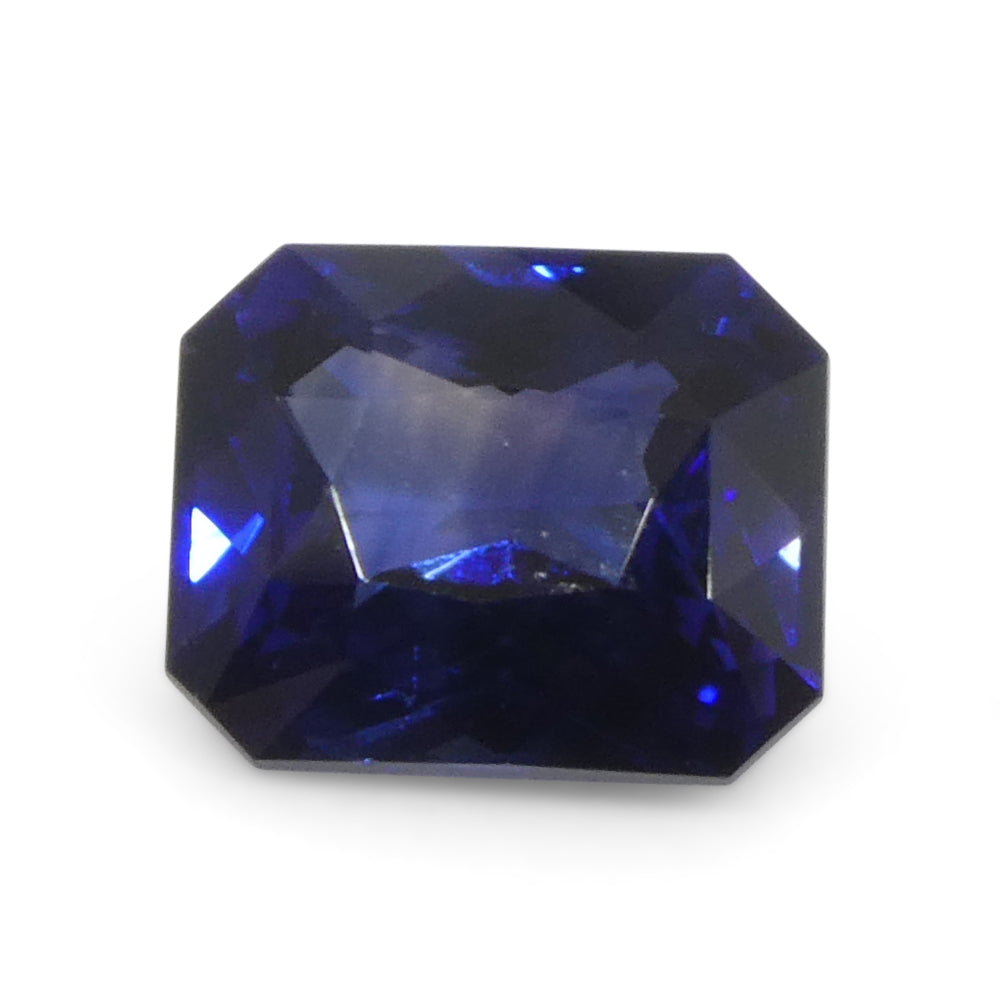 1.59ct Octagonal/Emerald Cut Blue Sapphire from Sri Lanka - Skyjems Wholesale Gemstones