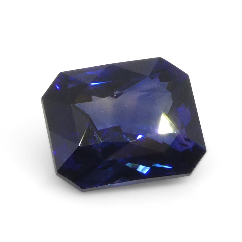 1.59ct Octagonal/Emerald Cut Blue Sapphire from Sri Lanka - Skyjems Wholesale Gemstones