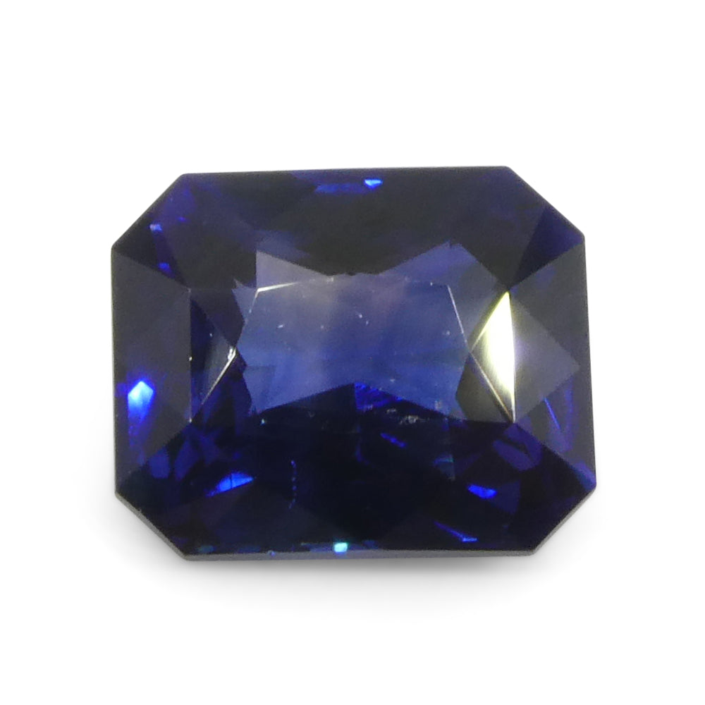 1.59ct Octagonal/Emerald Cut Blue Sapphire from Sri Lanka - Skyjems Wholesale Gemstones