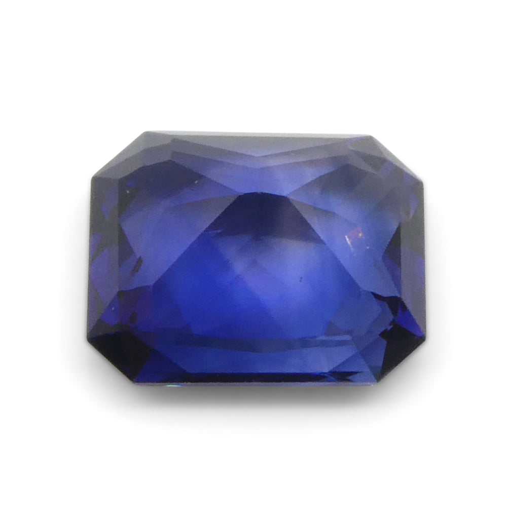 1.59ct Octagonal/Emerald Cut Blue Sapphire from Sri Lanka - Skyjems Wholesale Gemstones