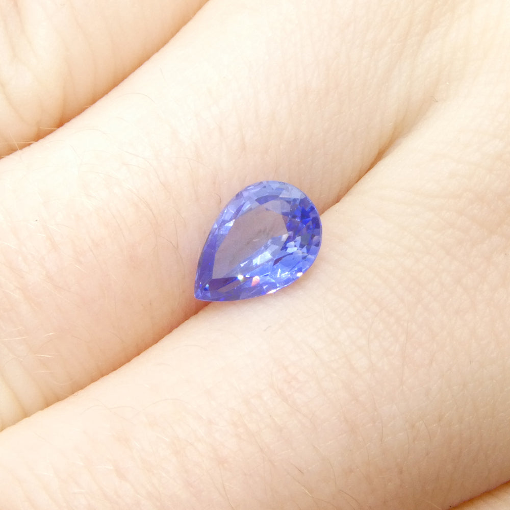 1.81ct Pear Blue Sapphire from Sri Lanka - Skyjems Wholesale Gemstones