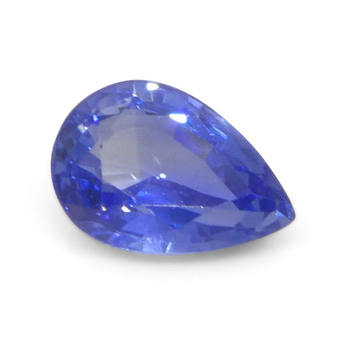 1.81ct Pear Blue Sapphire from Sri Lanka