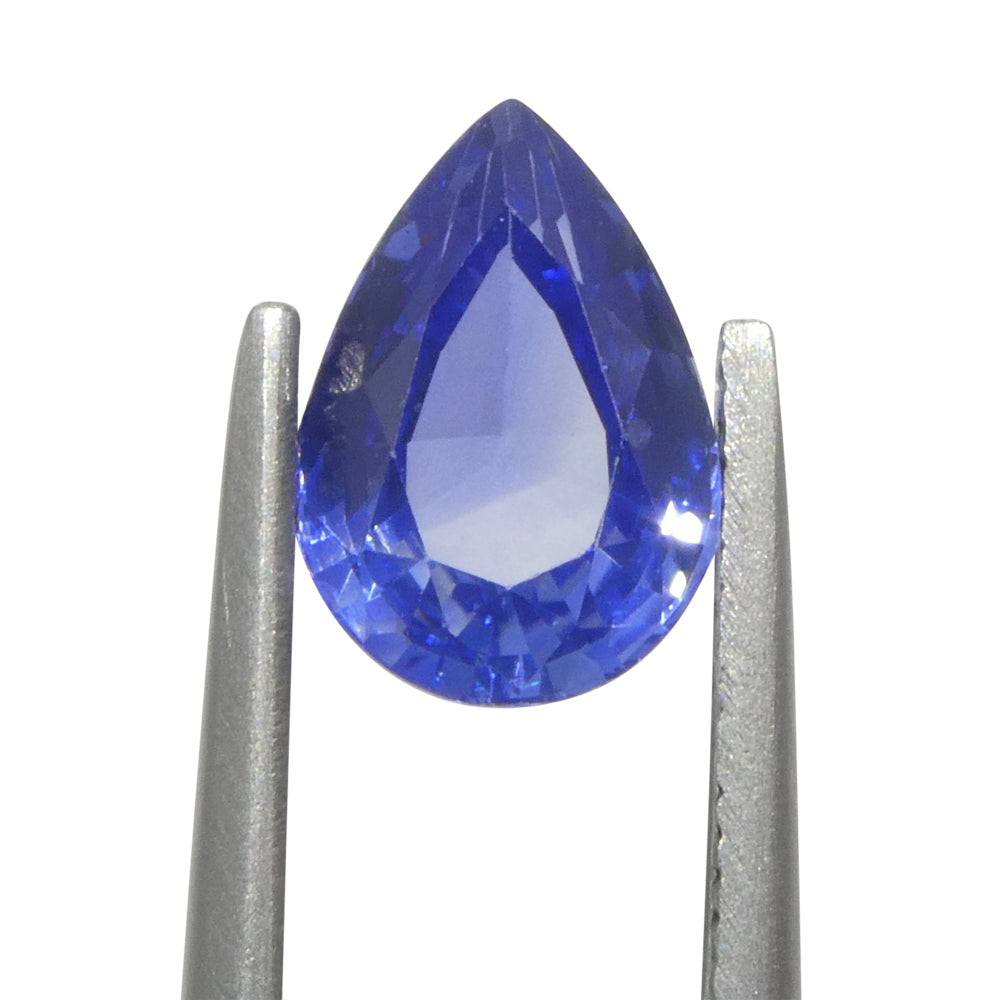 1.81ct Pear Blue Sapphire from Sri Lanka - Skyjems Wholesale Gemstones