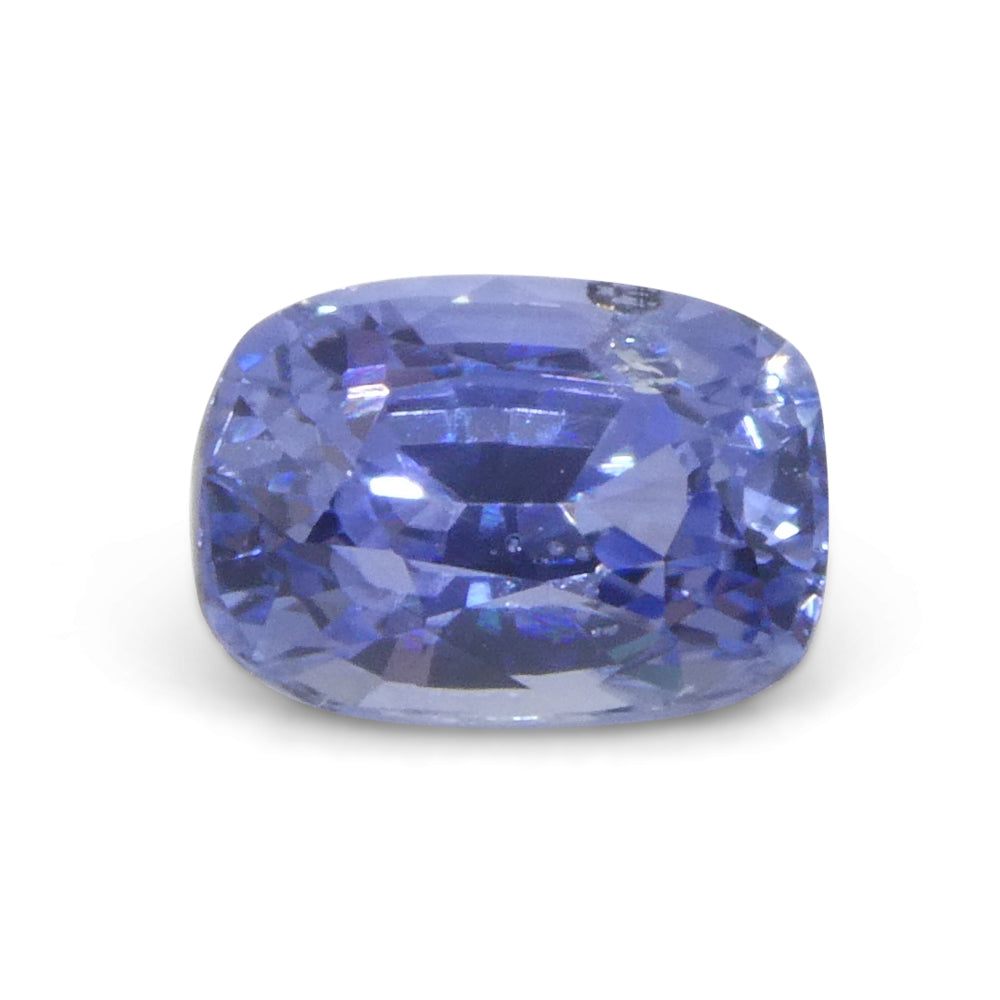 1.51ct Cushion Blue Sapphire from Sri Lanka, premium Ceylon gemstone by SkyJems, classic blue corundum in elegant cushion cut
