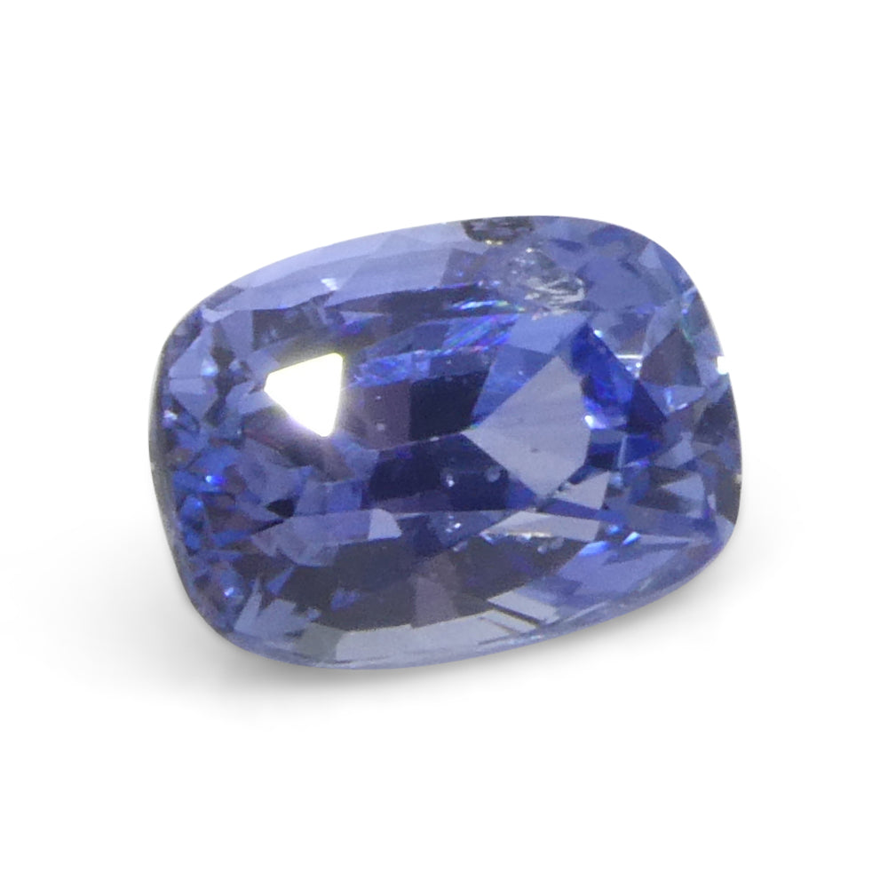 1.51ct Blue Cushion Sapphire from Sri Lanka, premium Ceylon gemstone by SkyJems, fine jewelry-grade natural blue corundum