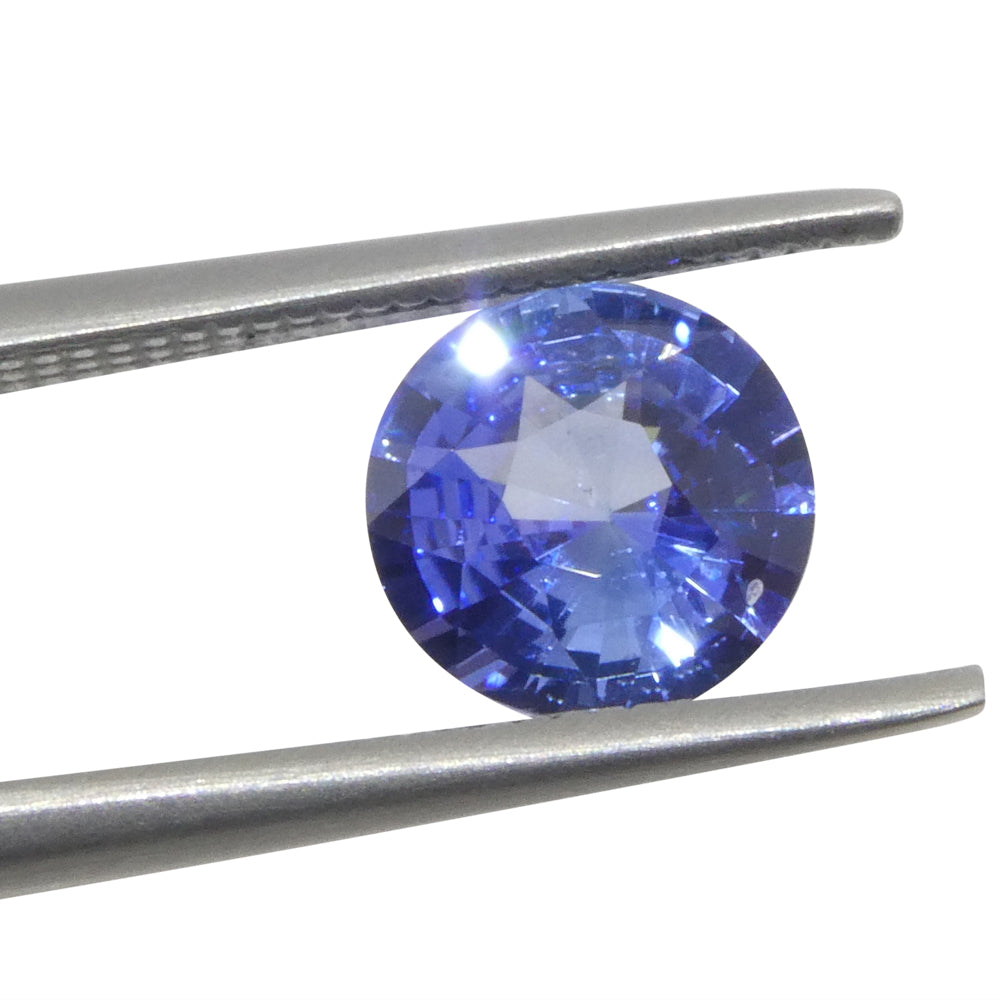 1.65ct Round Blue Sapphire from Sri Lanka - Skyjems Wholesale Gemstones