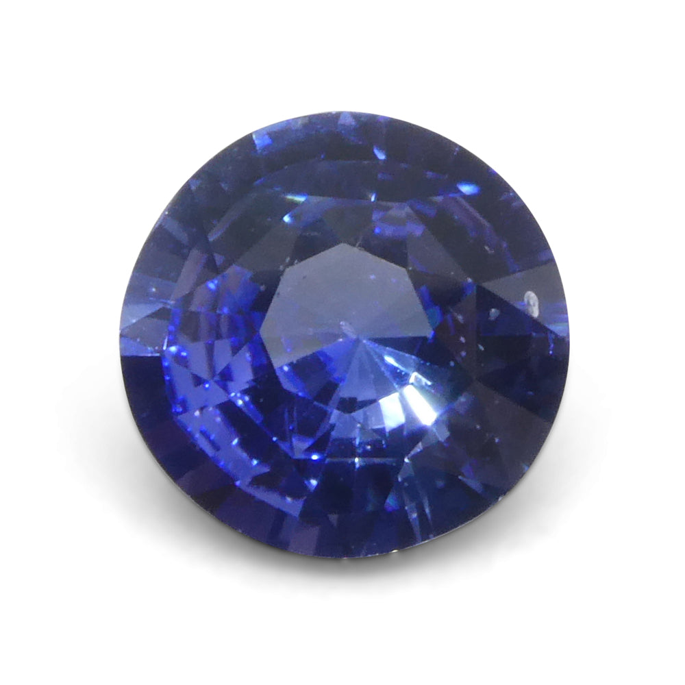 1.65ct Round Blue Sapphire from Sri Lanka - Skyjems Wholesale Gemstones