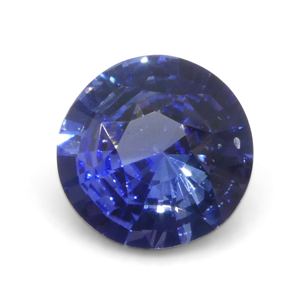 1.65ct Round Blue Sapphire from Sri Lanka - Skyjems Wholesale Gemstones