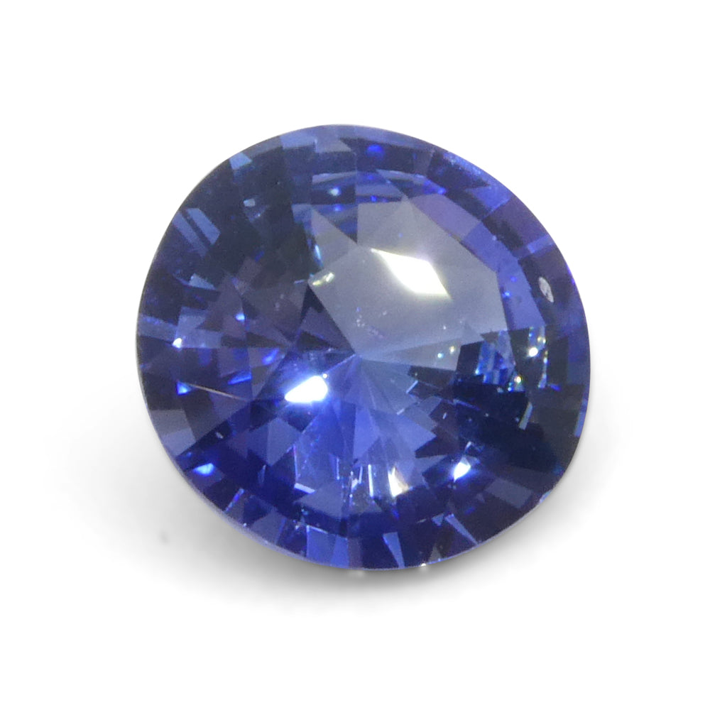 1.65ct Round Blue Sapphire from Sri Lanka - Skyjems Wholesale Gemstones