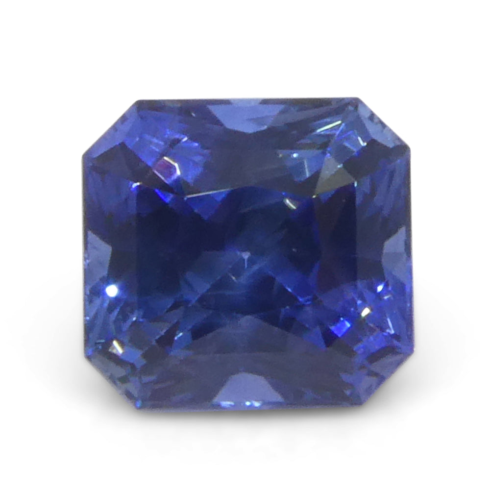 1.52ct Octagonal/Emerald Cut Blue Sapphire from Sri Lanka - Skyjems Wholesale Gemstones