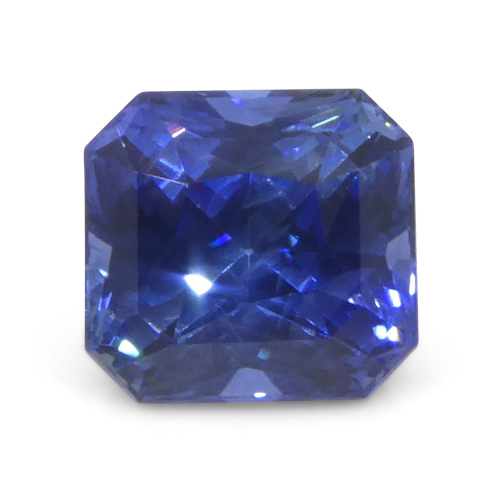 1.52ct Octagonal/Emerald Cut Blue Sapphire from Sri Lanka - Skyjems Wholesale Gemstones