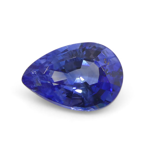 1.68ct Pear Blue Sapphire from Sri Lanka