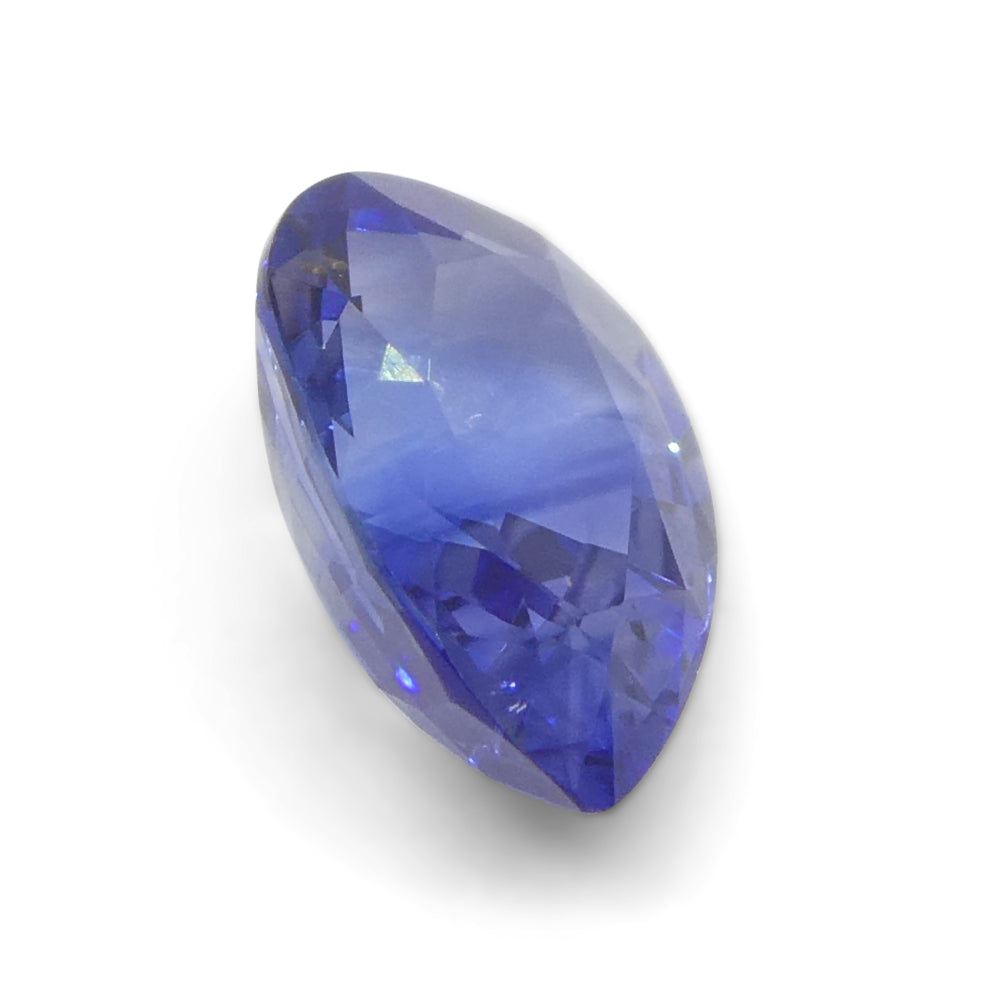 1.68ct Blue Pear Sapphire from Sri Lanka, premium heated gemstone by SkyJems Canadian gem specialists