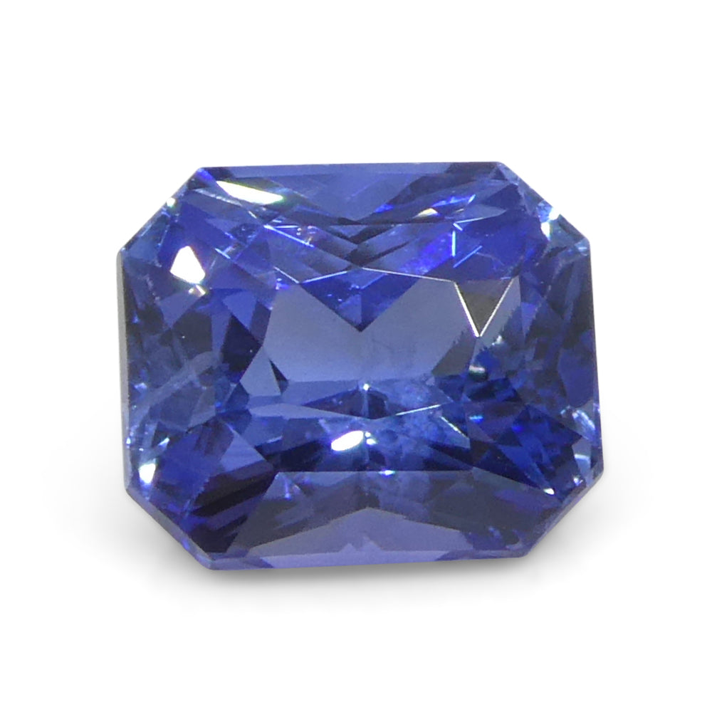 1.53ct Octagonal/Emerald Cut Blue Sapphire from Sri Lanka - Skyjems Wholesale Gemstones