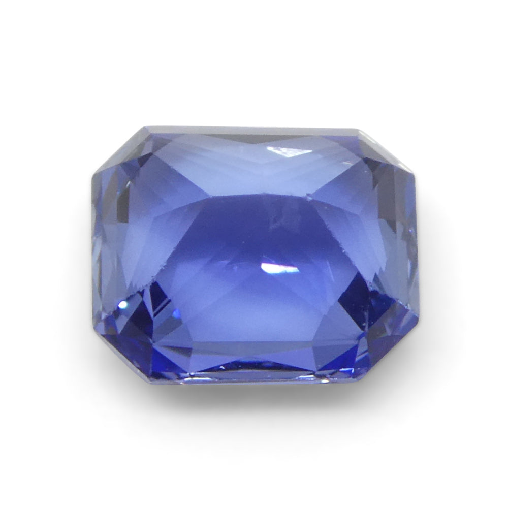 1.53ct Octagonal/Emerald Cut Blue Sapphire from Sri Lanka - Skyjems Wholesale Gemstones