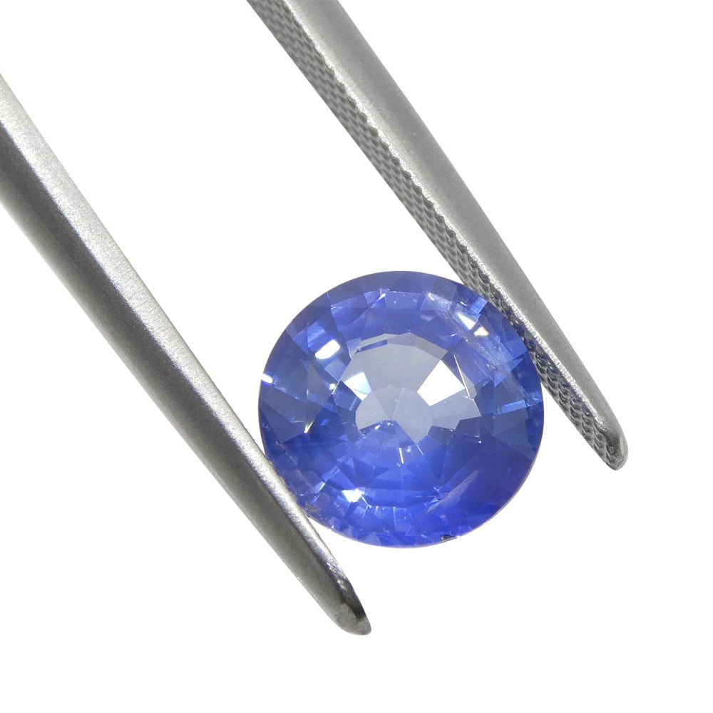 1.77ct Round Blue Sapphire from Sri Lanka - Skyjems Wholesale Gemstones