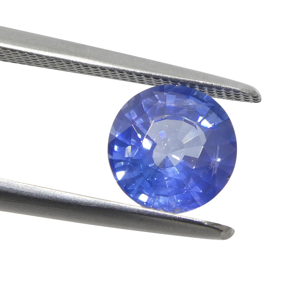 1.77ct Round Blue Sapphire from Sri Lanka - Skyjems Wholesale Gemstones