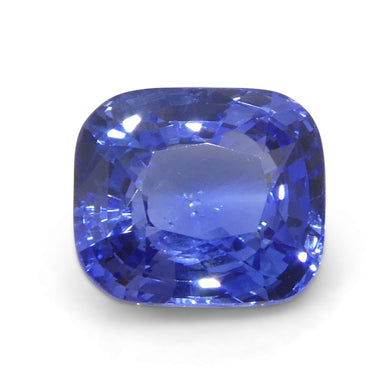Sapphire 2 cts 7.20 x 6.34 x 4.53 mm Cushion Blue  $4000