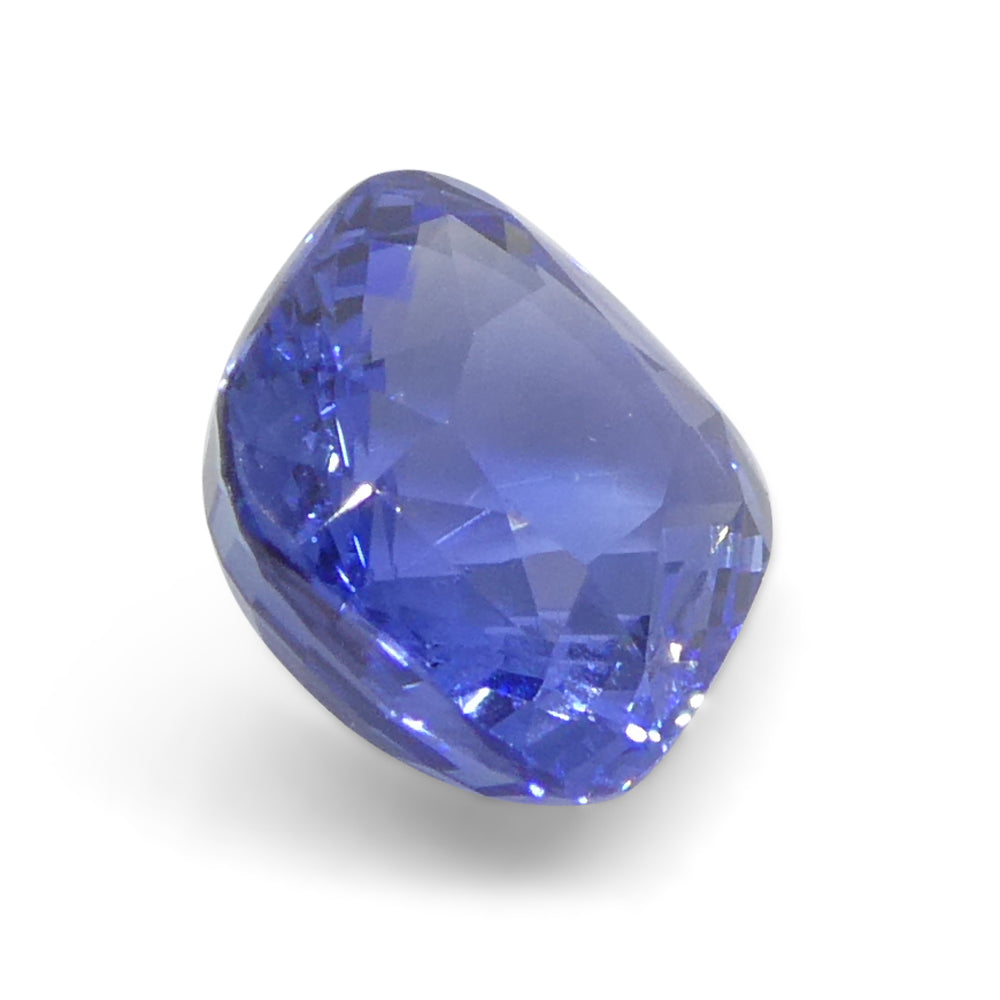 2ct Cushion Blue Sapphire from Sri Lanka - Skyjems Wholesale Gemstones