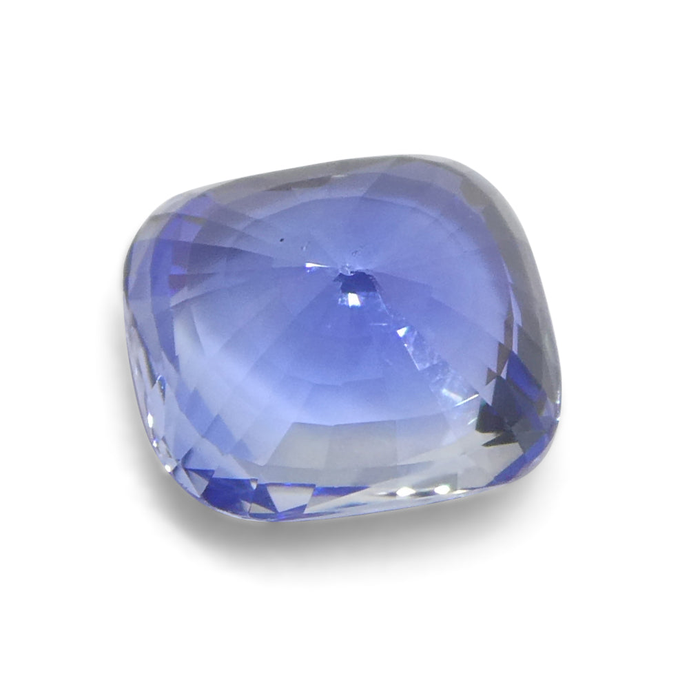 2ct Cushion Blue Sapphire from Sri Lanka - Skyjems Wholesale Gemstones