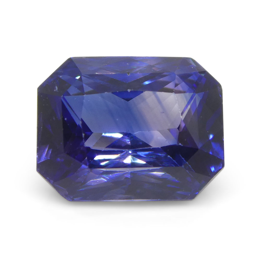 2.02ct Octagonal/Emerald Cut Blue Sapphire from Sri Lanka - Skyjems Wholesale Gemstones