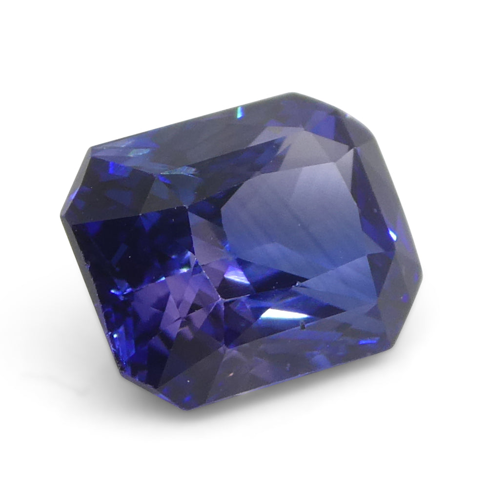 2.02ct Octagonal/Emerald Cut Blue Sapphire from Sri Lanka - Skyjems Wholesale Gemstones