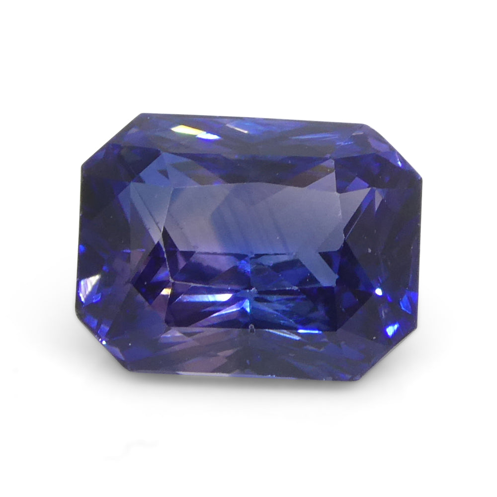 2.02ct Octagonal/Emerald Cut Blue Sapphire from Sri Lanka - Skyjems Wholesale Gemstones