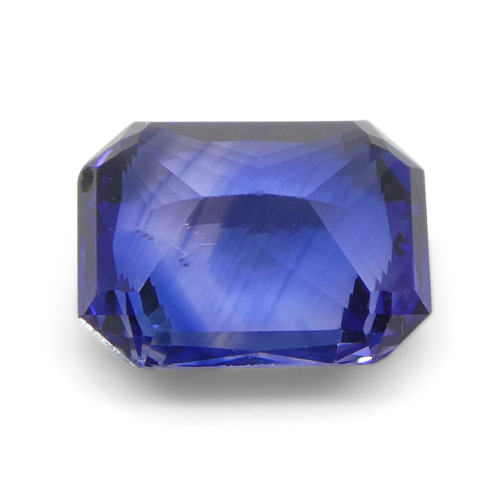 2.02ct Octagonal/Emerald Cut Blue Sapphire from Sri Lanka - Skyjems Wholesale Gemstones