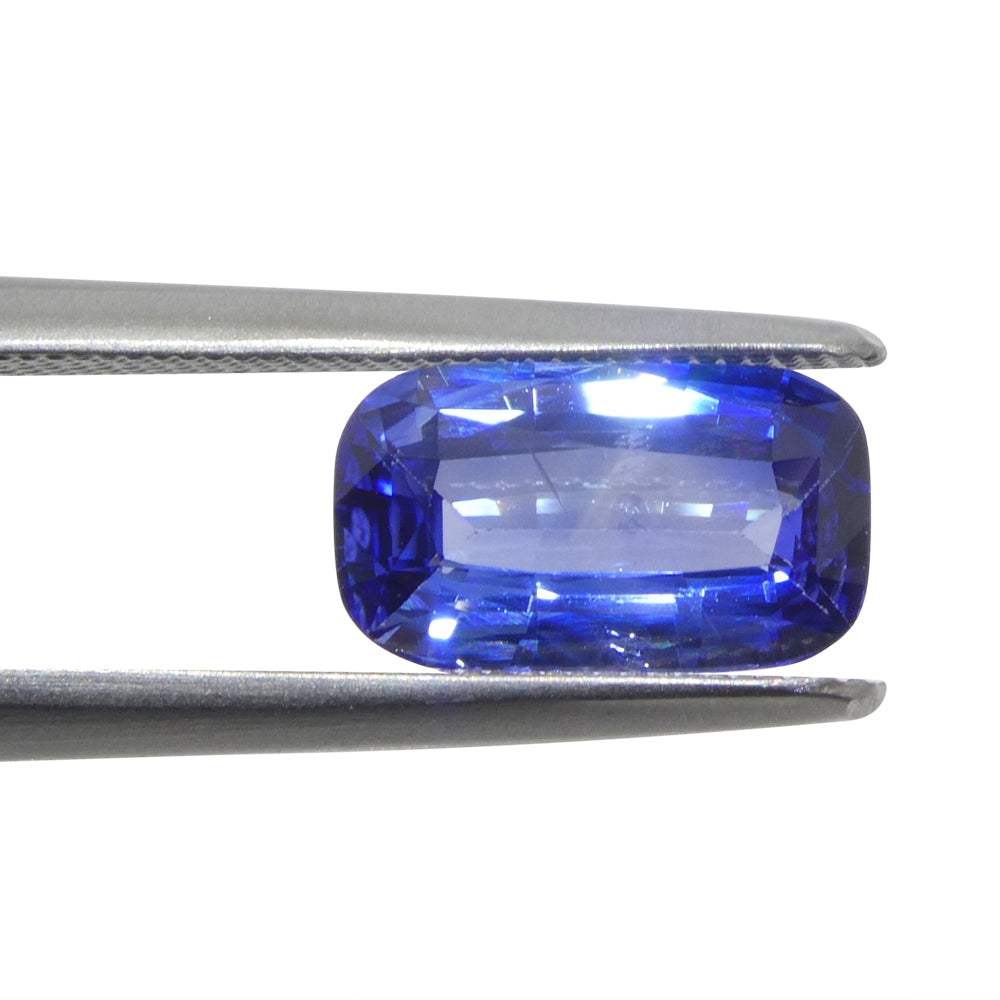 2.14ct Cushion Blue Sapphire from Sri Lanka - Skyjems Wholesale Gemstones