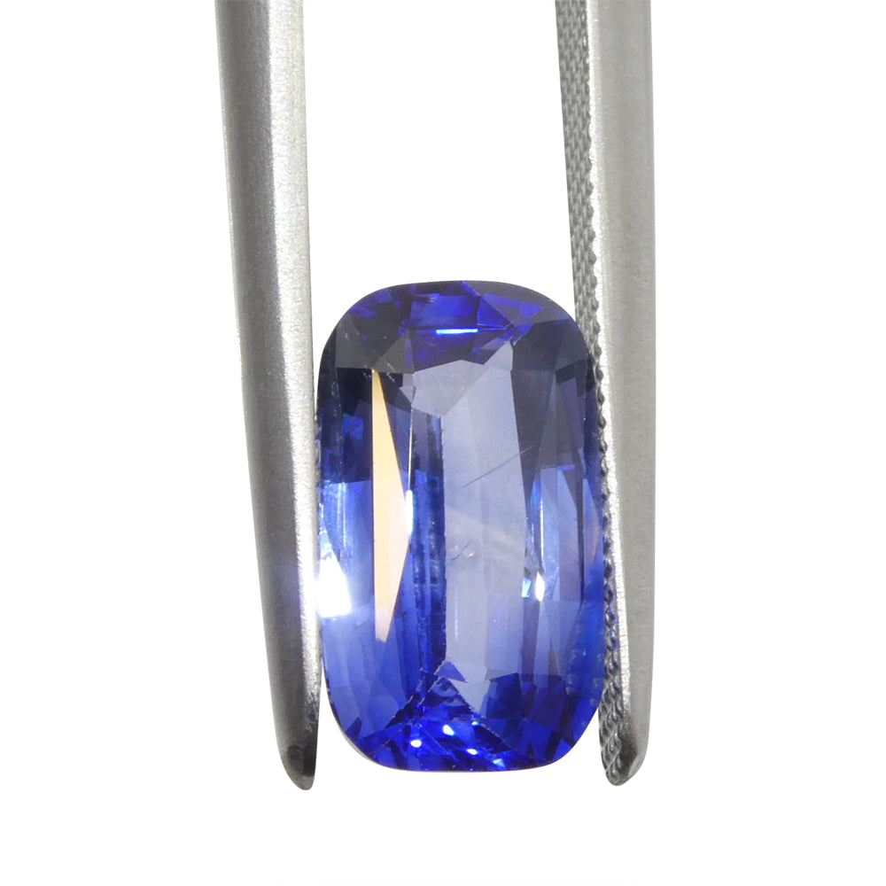 2.14ct Cushion Blue Sapphire from Sri Lanka - Skyjems Wholesale Gemstones