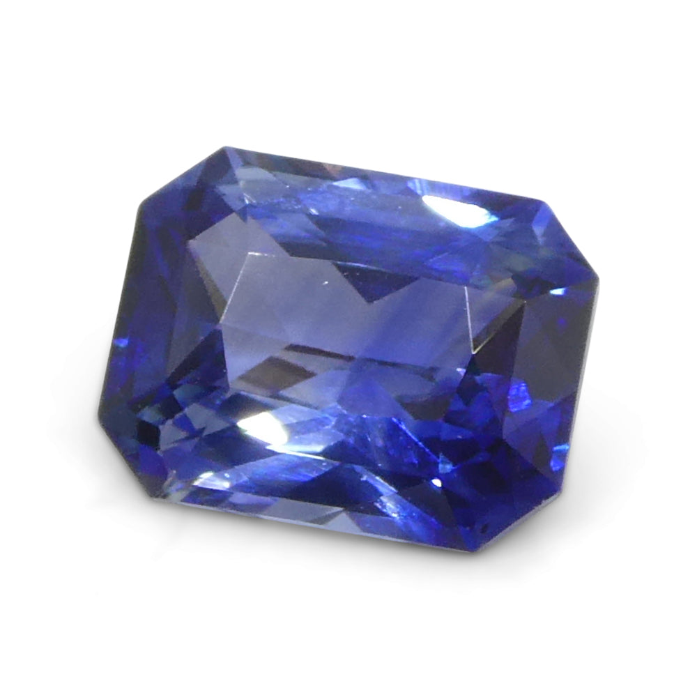 2.13ct Octagonal/Emerald Cut Blue Sapphire from Sri Lanka - Skyjems Wholesale Gemstones