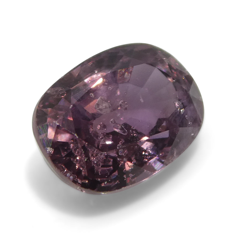 1.42ct Unheated Cushion Purple-Pink Sapphire from Tanzania, Unheated - Skyjems Wholesale Gemstones