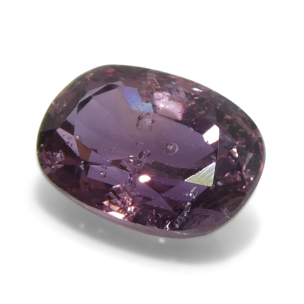 1.42ct Unheated Cushion Purple-Pink Sapphire from Tanzania, Unheated - Skyjems Wholesale Gemstones