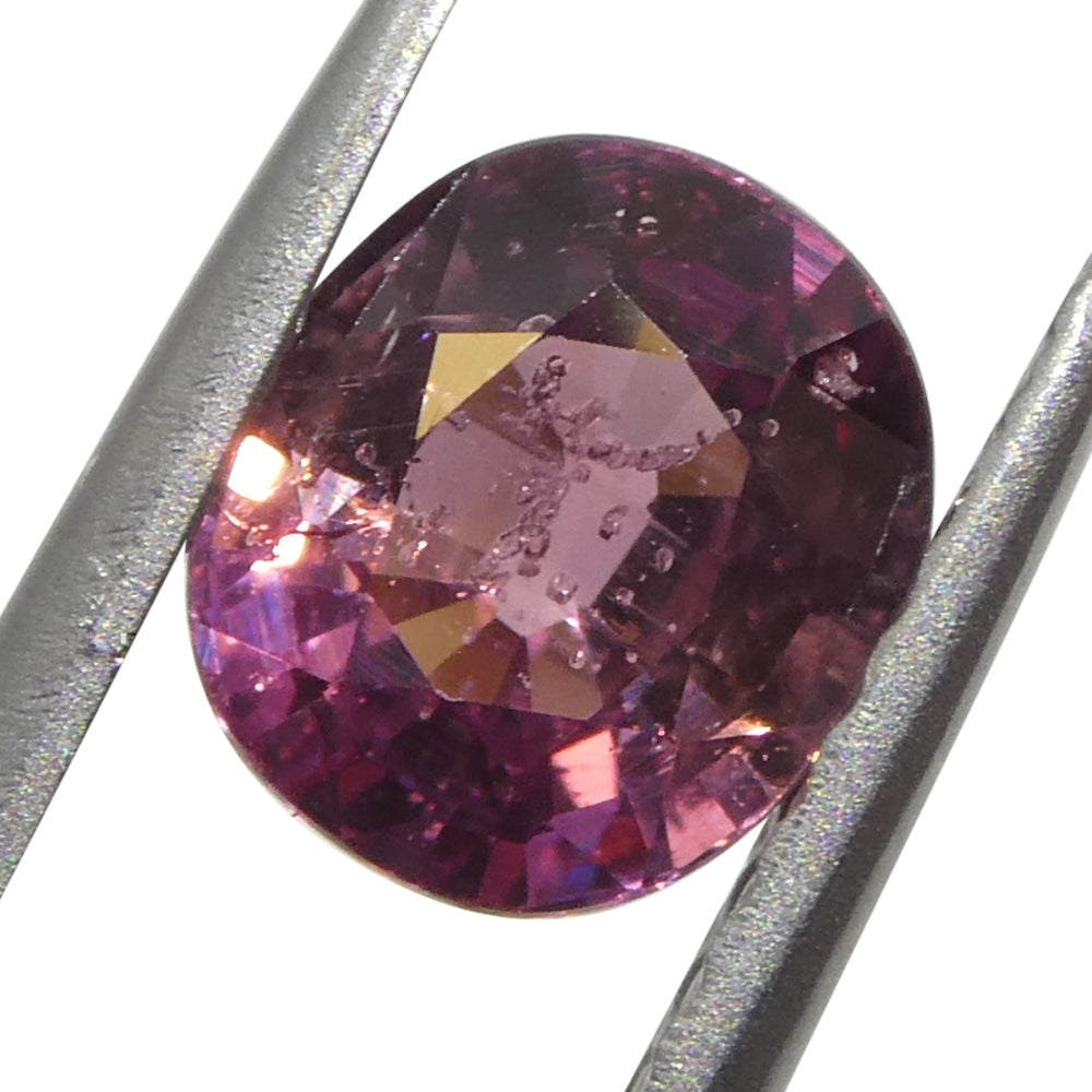 1.22ct Unheated Cushion Pink Sapphire from Tanzania, Unheated - Skyjems Wholesale Gemstones