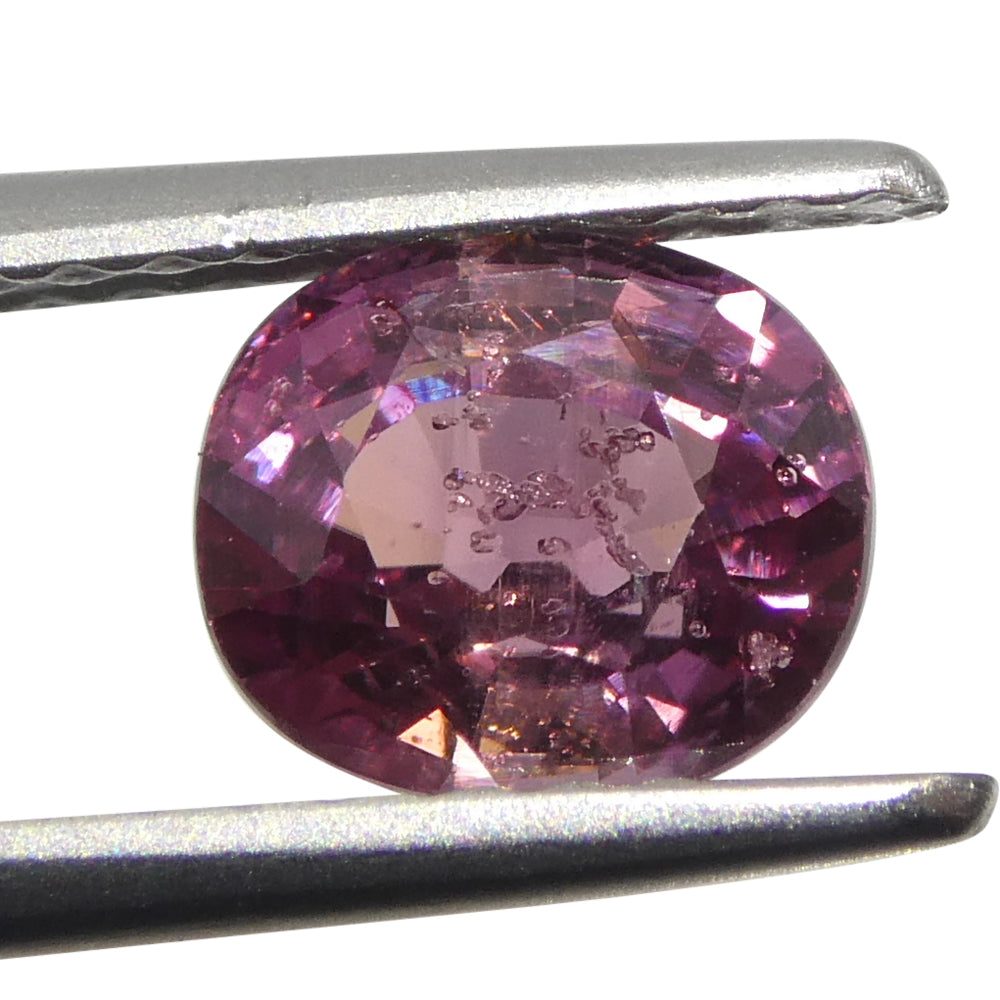 1.22ct Unheated Cushion Pink Sapphire from Tanzania, Unheated - Skyjems Wholesale Gemstones