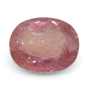 Sapphire 1.43 cts 7.48 x 6.05 x 3.33 mm Oval Orangy-Pink  $1150