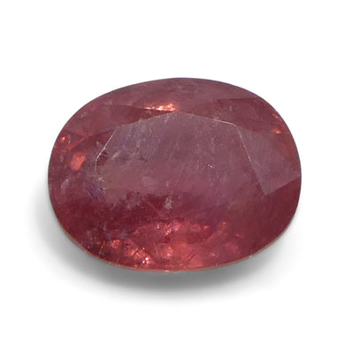 Sapphire 1.31 cts 6.94 x 5.65 x 3.51 mm Oval Orangy-Pink  $1050
