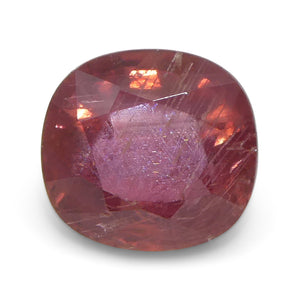 1.48ct Cushion Orangy-Pink Padparadscha Sapphire from Tanzania, Unheated