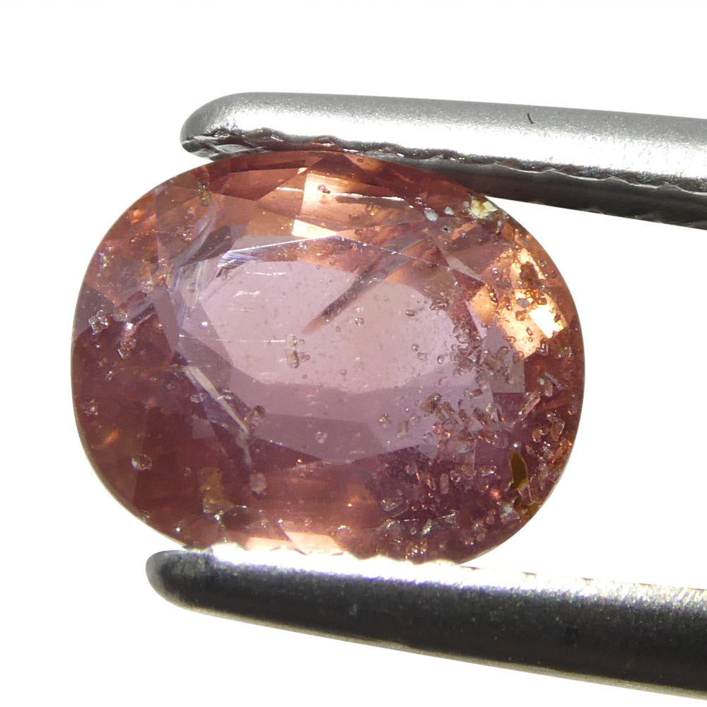 1.85ct Cushion Pink Sapphire from Tanzania Unheated - Skyjems Wholesale Gemstones