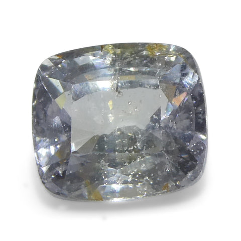 2.17ct Cushion Icy Blue Sapphire from Tanzania Unheated