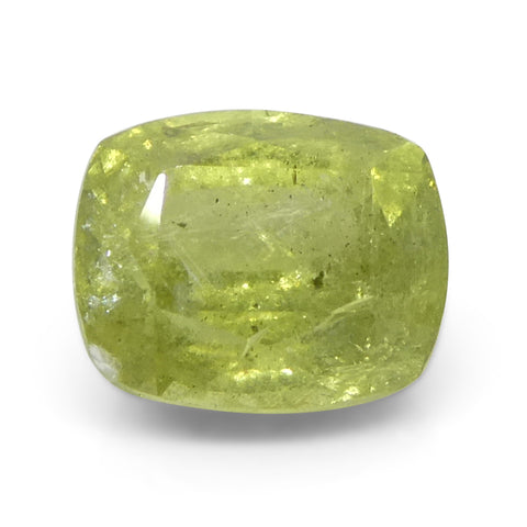 1.57ct Cushion Yellow Sapphire from Tanzania