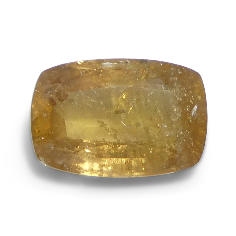 2.53ct Tanzanian Orange Sapphire, cushion-cut gem from SkyJems' premium colored stone collection