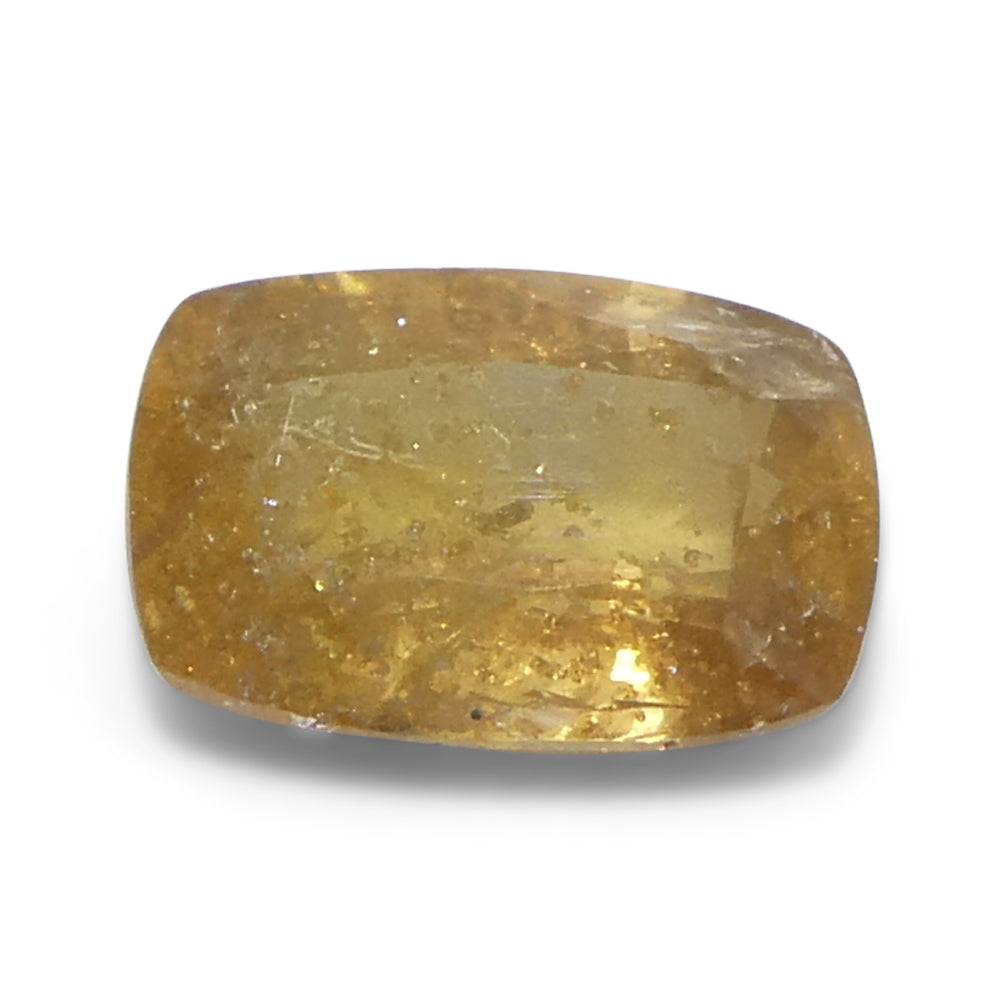 2.53ct Tanzanian Orange Sapphire, cushion-cut, heated gemstone from SkyJems' premium colored stone collection