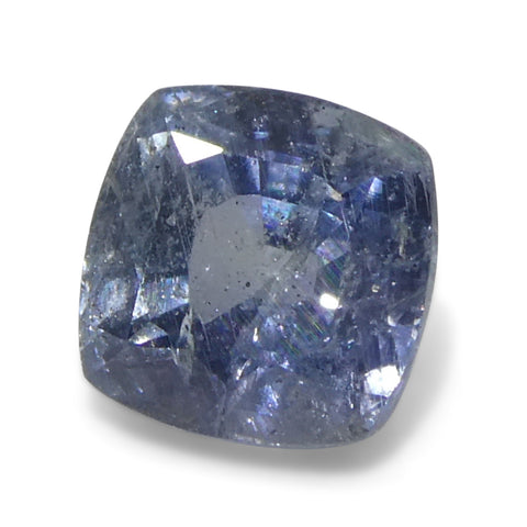 2.46ct Cushion Blue Sapphire from Tanzania Unheated