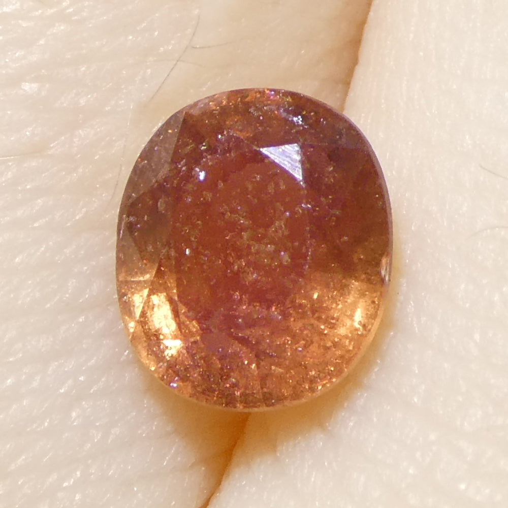 1.4ct Tanzanian Pink Sapphire, cushion-cut gemstone from SkyJems' premium colored stone collection