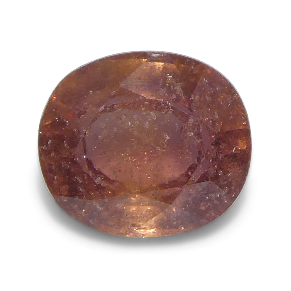 1.4ct Cushion Pink Sapphire from Tanzania