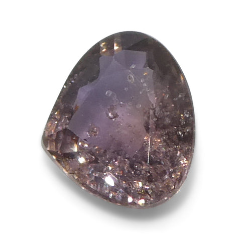 1.1ct Pear Purplish Pink Sapphire from Tanzania Unheated